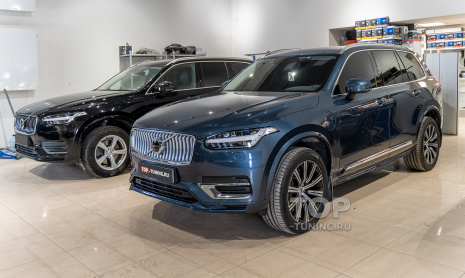 Volvo XC90 T8 Recharge – Пленка, шумоизоляция, керамика. Тесты и сравнения