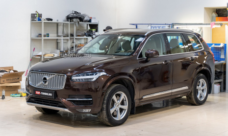 Тонировка стекол на Вольво ХС90 Т5 пленкой 15%