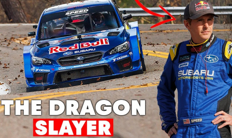 Смотрите, как Скотт Спид едет на раллийной Subaru WRX STI на трассе ''Хвост дракона''