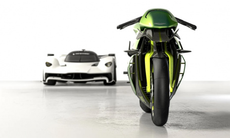Новый супербайк Aston Martin AMB 001 Pro представлен в Милане