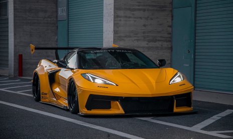 Liberty Walk представляет комплект расширения для C8 Corvette