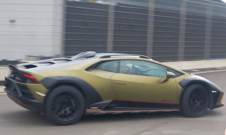 Lamborghini Huracan Sterrato замечен в преддверии глобального дебюта