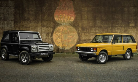 Полностью электрический Everrati Range Rover Classic стоит 20 млн рублей