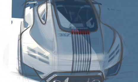 Концепт Porsche Vision 357 — современный спортивный автомобиль 356