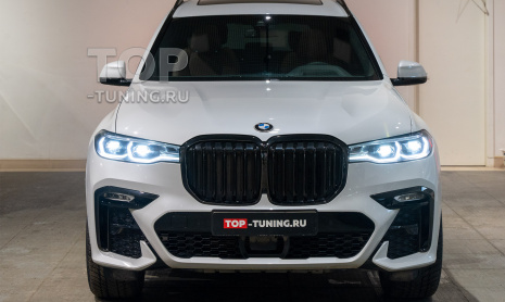 Оригинальные пороги ступени и тонировка для BMW X7
