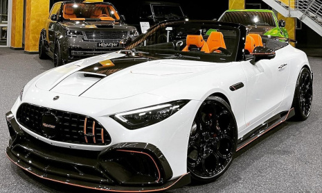 Mercedes-AMG SL63 стал жертвой экстремального тюнинга