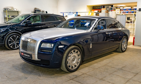 Тюнинг оптики Rolls Royce Ghost – Лазерный свет