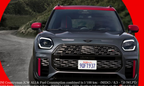 Новый 2024 MINI Countryman JCW мощностью 296 л.с.