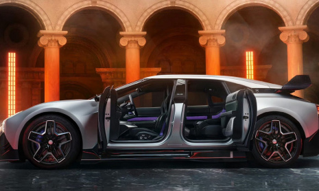 Это не концепт-кар! Представлен HiPhi A sedan с разгоном от 0 до 100 км/ч за 2 секунды и мощностью 1287 л.с.