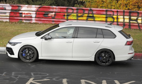 Volkswagen Golf R Mk8.5 замечен на Нюрбургринге