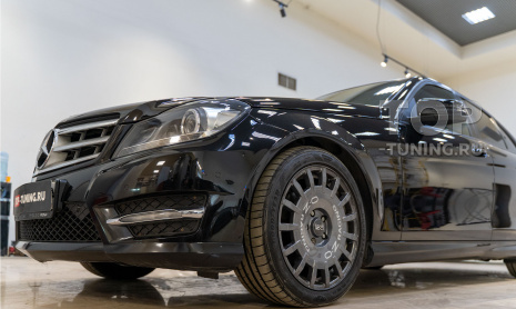 Полировка и керамика, антидождь на стекла, задний спойлер для Mercedes-Benz C-class W204