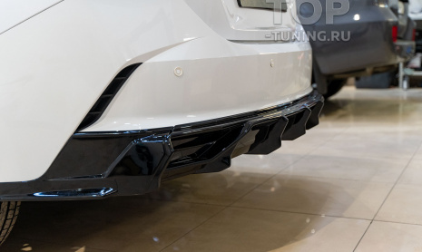 Установка диффузора заднего бампера Hyundai Solaris II поколения