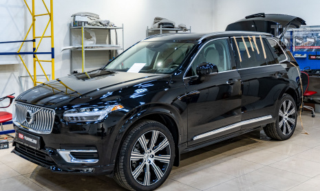 Переделка американских фонарей, установка доводчиков для Volvo XC90