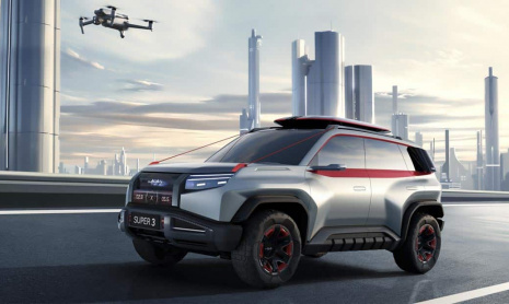 BYD Fang Cheng Bao представила бюджетный внедорожник Super 3 с портом для дронов и флагманский автомобиль Bao 8