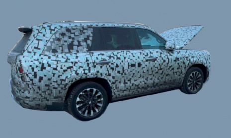 6-местный GWM Tank 800 - шпионские снимки