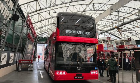 Автобус BYD с аккумулятором мощностью 532 кВтч может стать следующим лондонским красным автобусом