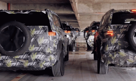 Шпионские снимки Fang Cheng Bao Bao 3 от BYD, включая интерьер