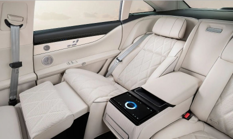 Полностью электрический седан Stelato S9 от Huawei - официальные изображения интерьера опубликованы в Китае