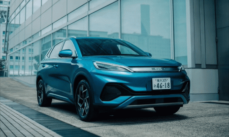 BYD контролирует почти 3% японского рынка электромобилей