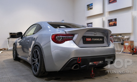 Монтаж тюнинг-спойлера для Toyota GT86 II под ключ