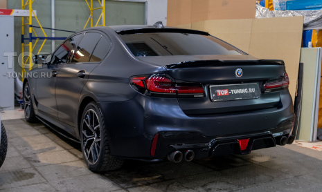 Тюнинг-спойлер под ключ для BMW 5-ой серии G30 рестайлинг