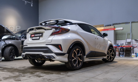 Апгрейд штатного обвеса Toyota C-HR I-ого поколения