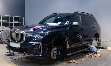 Комплексная работа по шумоизоляции и детейлингу BMW X7 G07