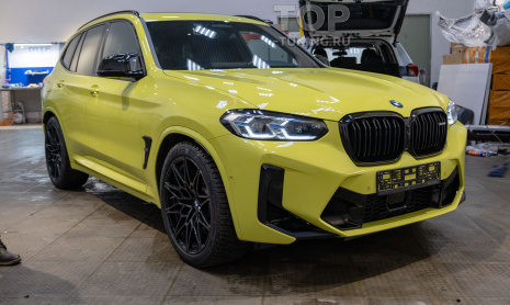 Монтаж доводчиков в двери BMW X3 M G01 рестайлинг