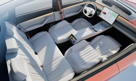 Nio Onvo L60 сходит с конвейера, демонстрируя детали интерьера