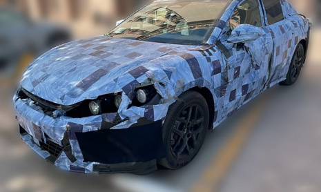 Шпионские снимки интерьера BYD Han L - седан дебютирует в конце этого года