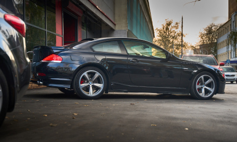 Ремонт оригинального обвеса Hamman и детейлинг кузова BMW 6 E63