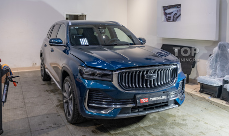 Комплексный детейлинг, шумоизоляция колесных арок Geely Monjaro под ключ