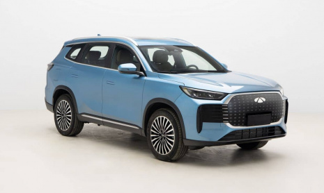 Подключаемый гибридный внедорожник Chery Fulwin T8 C-DM представляет собой обновленный Tiggo 8 C-DM