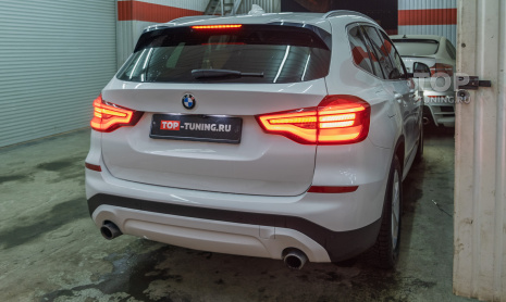 Переделка фонарей американского BMW X3 III под европейские желтые поворотники