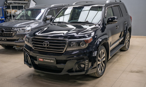 Абразивная полировка и керамика всего кузова Toyota Land Cruiser 200