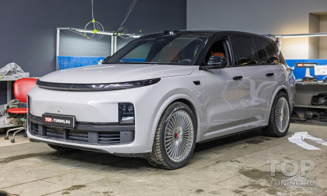 Апгрейд передней оптики – би-линзы в фары Lixiang L9