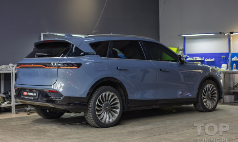 Тюнинг выхлопа Voyah Free 1 – монтаж электронной системы THOR 2.0