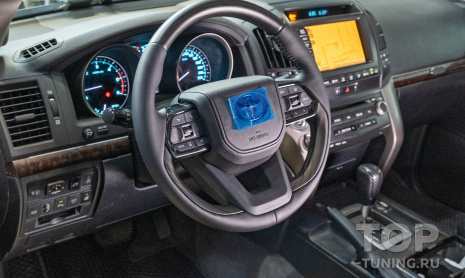 Анатомический руль для Toyota Land Cruiser 200 рест – установка и адаптация