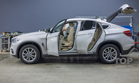 Полная химчистка салона BMW X6 F16