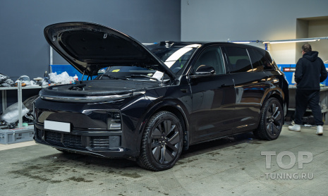 Дооснащение фар Lixiang L7 – установка ярких линз от MTF