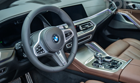 Полная химчистка салона + перешив руля для BMW X6 G06