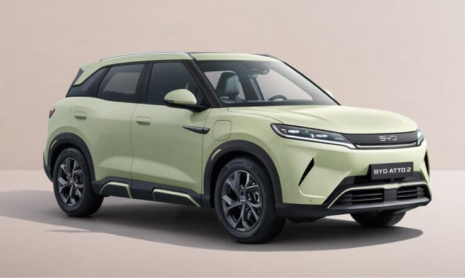 Небольшой внедорожник BYD Atto 2 поступит в продажу во Франции по стартовой цене 2,62 млн рублей