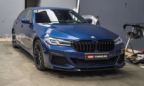 Покраска руля без демонтажа для BMW 5 серии G30 рестайлинг