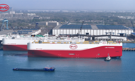 BYD отстыковывает автоперевозчик 