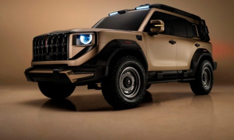 Hongqi представил новый четырехмоторный хардкорный внедорожник на автосалоне в Шанхае