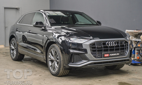 Полная оклейка и детейлинг Audi Q8