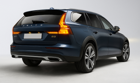 Замена красных поворотников на оранжевые для Volvo V60 CrossCountry из США