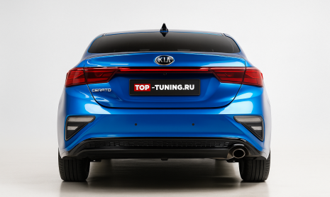 Монтаж лип-спойлера на крышку багажника Kia Cerato IV