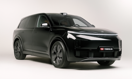 Антихром пакет для Lixiang L9 Ultra – Черные накладки из ABS пластика