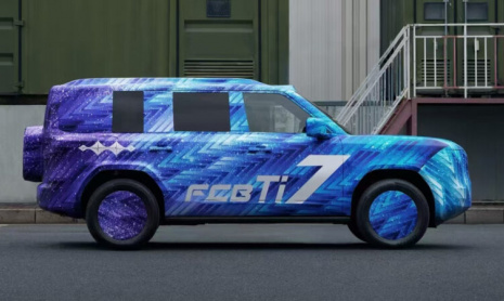 Компания BYD представила название своего нового внедорожника – FCB Ti7 готов к выпуску на рынок